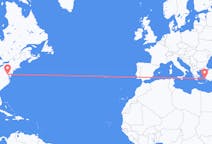 美国出发地 華盛頓哥倫比亞特區飞往美国目的地 萊羅斯島的航班