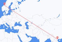 Flights from Hanoi to Trondheim