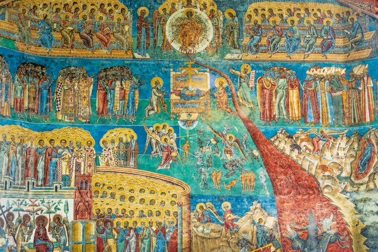 Painted Monastery of Voronet (Bukovina, Romania, Europe)
