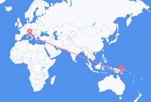 Flights from Popondetta, Papua New Guinea to Rome, Italy