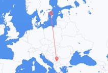 Flyreiser fra Priština, til Visby