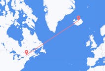 Vols de Montreal, le Canada pour Akureyri, Islande