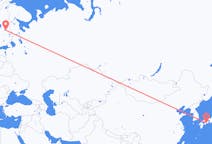 Flights from Kochi, Japan to Kajaani, Finland