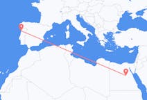 Flyg från Asyut, Egypten till Porto, Egypten