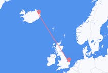 出发地 冰岛出发地 埃伊尔斯塔济前往英格兰的諾里奇的航班