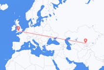 Flyrejser fra Shymkent, Kasakhstan til Bristol, England