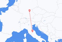 Flights from Perugia to Nuremberg