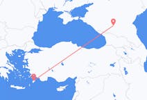 เที่ยวบิน จาก มิเนอรัลนี่ โวดี้, รัสเซีย ไปยัง โรดส์, กรีซ