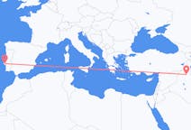 Flyg från Arbil, Irak till Lissabon, Portugal