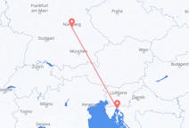 Flights from Rijeka, Croatia to Nuremberg, Germany