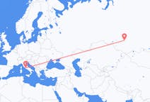 Flights from Kemerovo, Russia to Rome, Italy