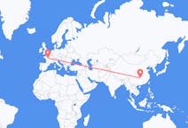Flyrejser fra Zhangjiajie, Kina til Tours, Frankrig