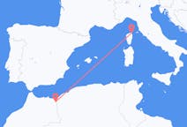 Flyreiser fra Oujda, til Bastia