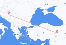 来自波斯尼亚和黑塞哥维那出发地 图兹拉目的地 土耳其Elazig的航班