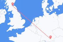 Flyrejser fra München til Edinburgh