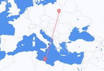利比亚出发地 米苏拉塔飞往利比亚目的地 卢布林的航班