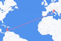 Flights from Riohacha, Colombia to Rome, Italy