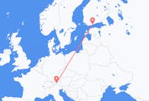 Voli from Innsbruck, Austria to Helsinki, Finlandia