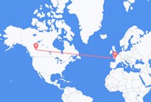 Flights from Grande Prairie, Canada to Nantes, France