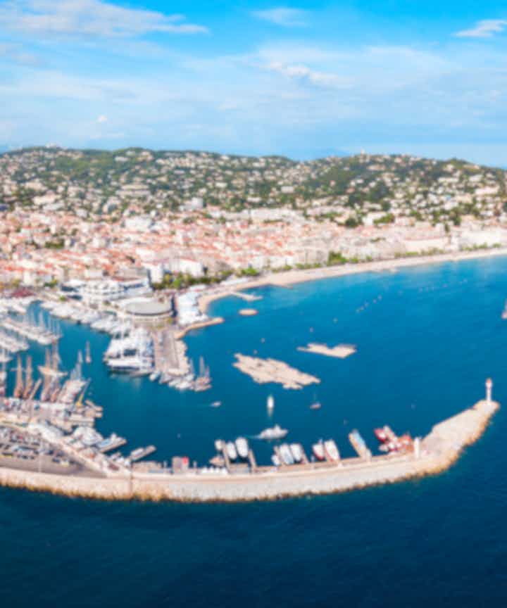 Activités aquatiques à Cannes, France