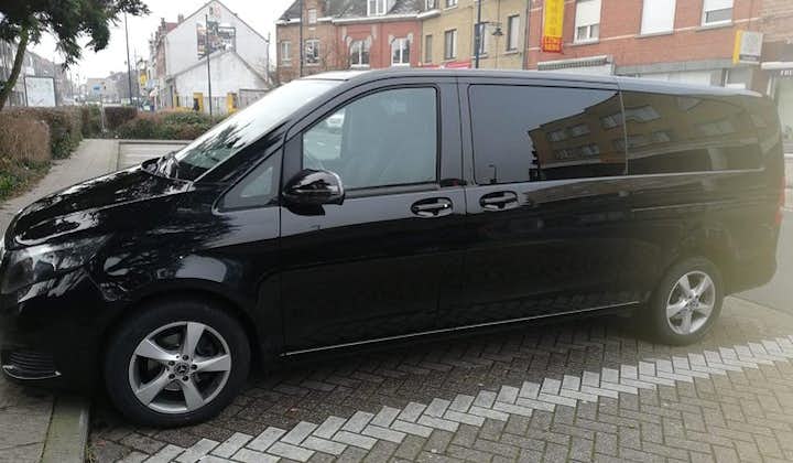 Luxury Minivan from Brussels airport to the city of Brussels
