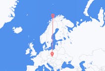 Flyrejser fra Ostrava, Tjekkiet til Tromsø, Norge