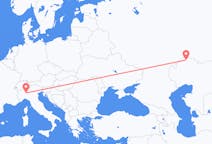 Flyg från Oral, Kazakstan till Milano, Italien