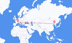 Flyg från Shenyang, Kina till Grenoble, Kina