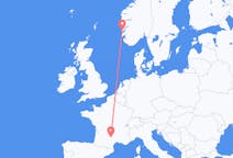 Flights from Rodez, France to Stord, Norway