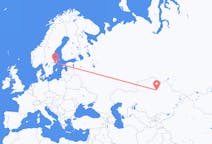 Loty z Nur-Sułtan do Sztokholmu