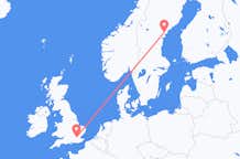 瑞典从 索莱夫特奥飞往瑞典目的地 伦敦的航班