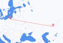 Flights from Aktobe to Gdańsk