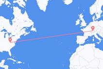Flyg från Hamilton, Kanada till Zürich, Schweiz