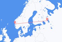 Flights from Petrozavodsk, Russia to Bergen, Norway
