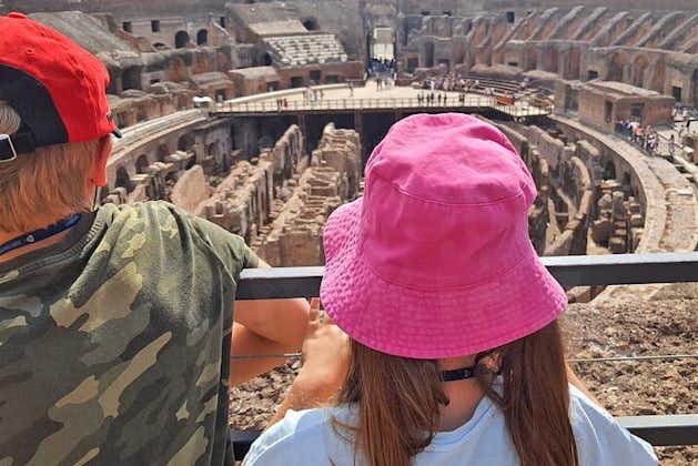 Romersk Colosseum Guidet tur for barn med Hoppe-billetter og forum