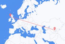 Flights from Tashkent, Uzbekistan to Tiree, the United Kingdom