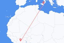 Flüge von Bouake, Côte d’Ivoire nach Catania, Italien