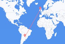 Flyreiser fra Corrientes, Argentina til Belfast, Nord-Irland