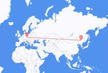 Flüge von Harbin, China nach Prag, Tschechien