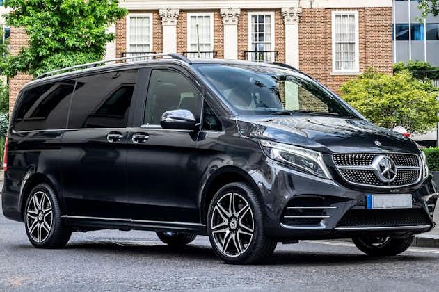 Private Arrival Transfer: London City Airport to Central London in a Luxury Van