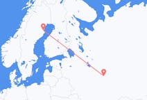 Vluchten van Nizjni Novgorod naar Skellefteå