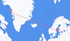 Flyreiser fra Upernavik, til Åbo