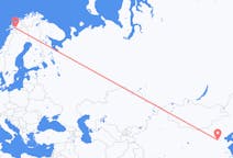 Flights from Shijiazhuang, China to Narvik, Norway