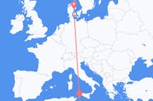 Flyreiser fra Pantelleria, Italia til Aarhus, Danmark