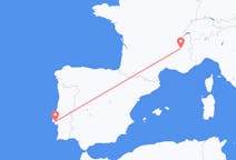 Loty z Grenoble, Francja do Lizbony, Portugalia
