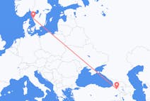 Flights from Gothenburg, Sweden to Kars, Turkey