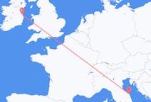 Flyrejser fra Ancona til Dublin