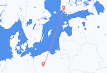 Flights from Poznań in Poland to Turku in Finland