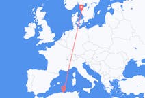 Loty z bedżaja, Algieria do Göteborg, Szwecja