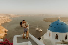 Santorini Photo Shoot and Tour at Unique Spots with a Local